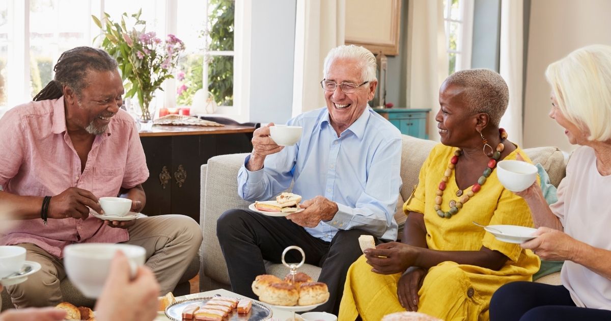 Seniors who stay social have the potential to stay happier and healthier.